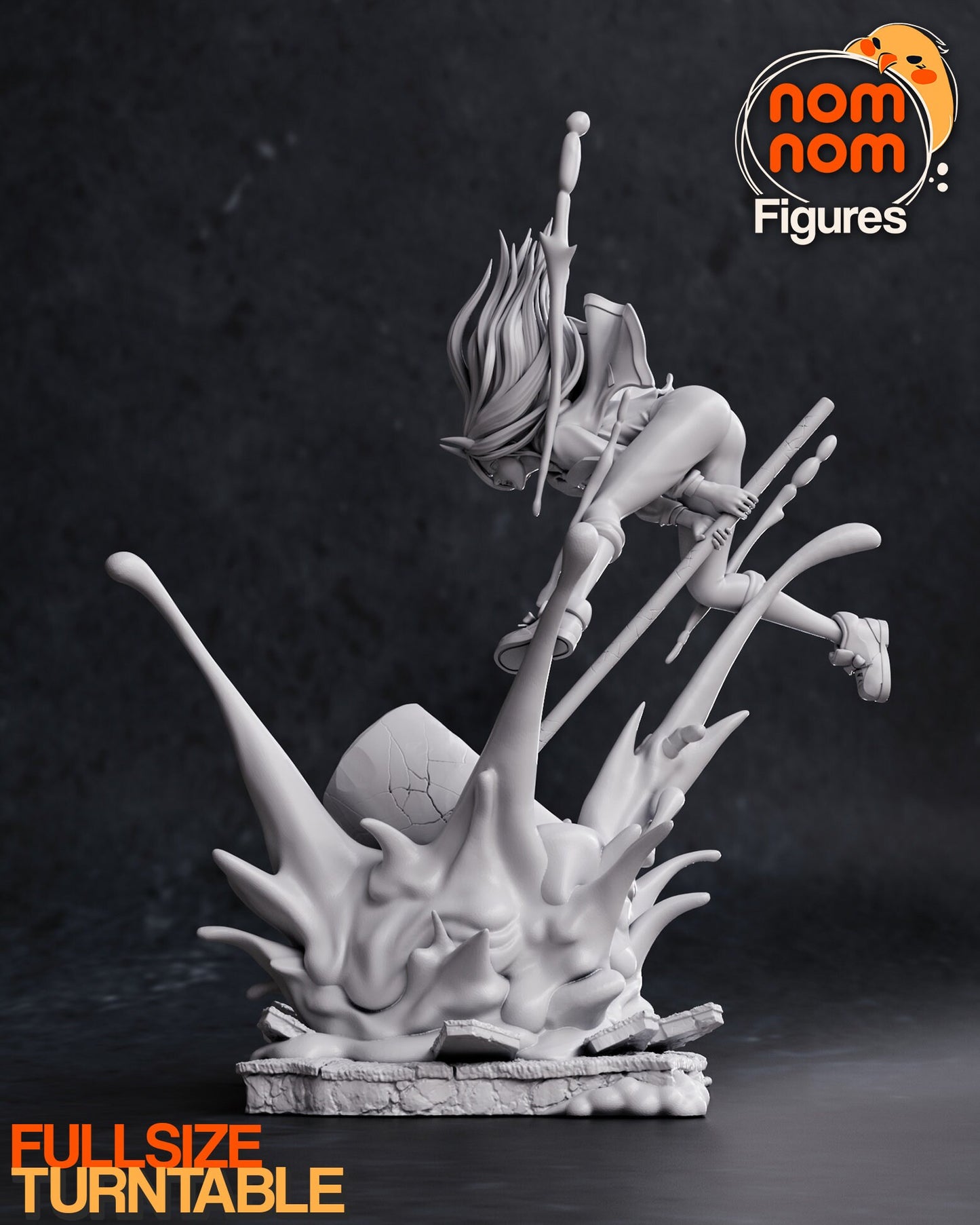 Blood Fiend | Resin Garage Kit Figure Anime Manga Fan Art | Nomnom Figures
