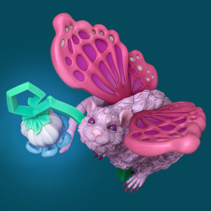 Eustass the Fey-rat | TTRPG D&D Miniature | Awkward Penguin Minis