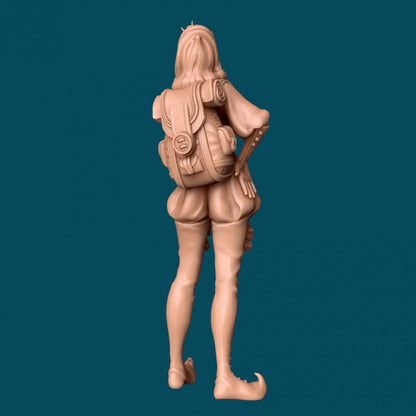Moonshine a Circus Rogue | D&D TTRPG Miniature | Awkward Penguin Minis