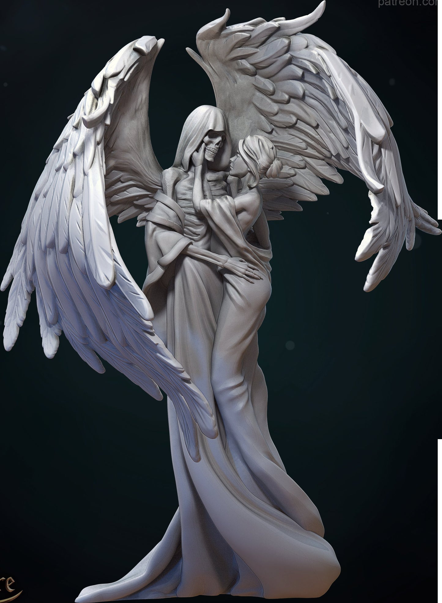 Undead Lovers | Lodge of the Dark Arts | Tabletop Gaming Miniature | Great Grimoire