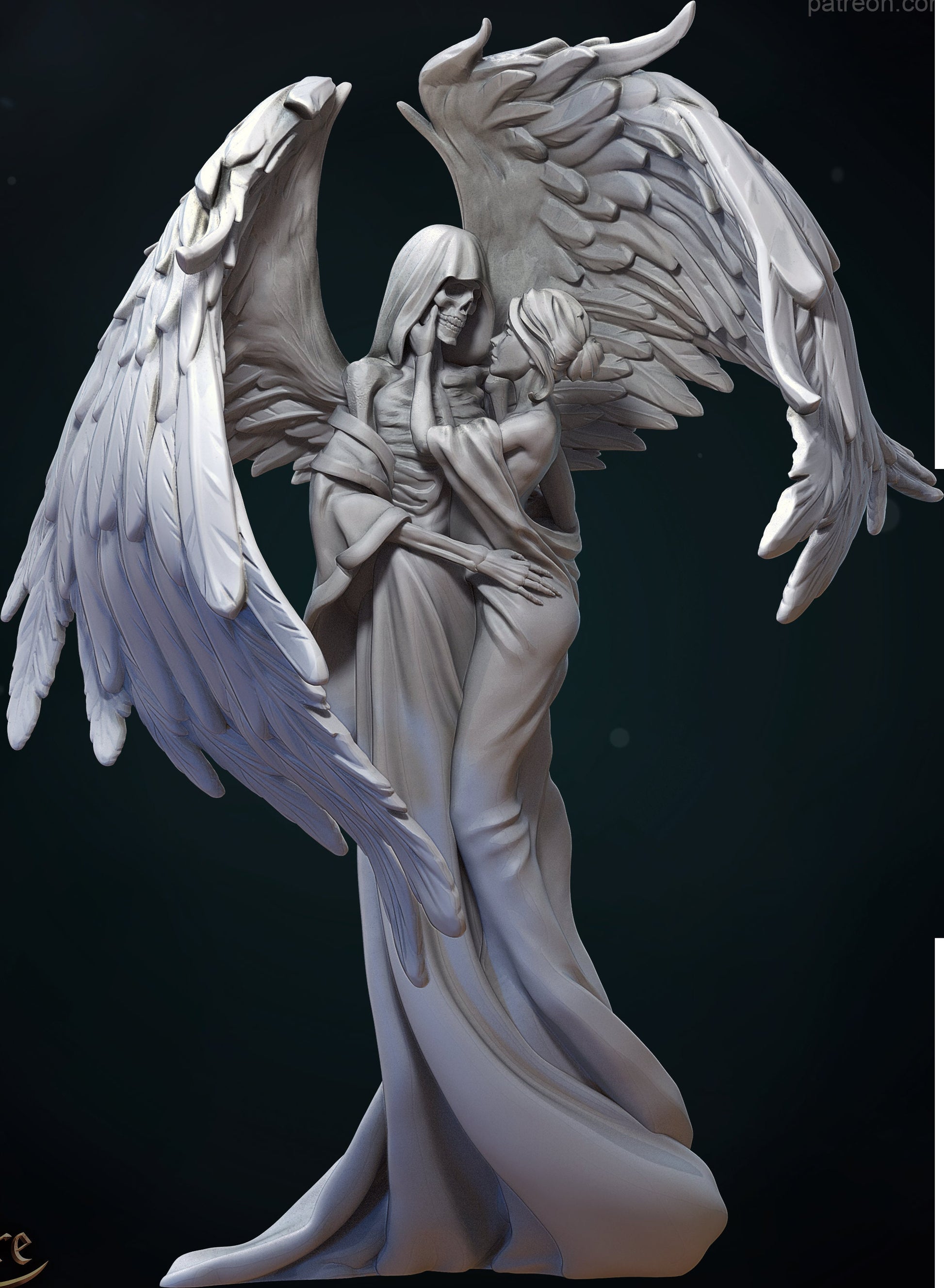 Undead Lovers | Lodge of the Dark Arts | Tabletop Gaming Miniature | Great Grimoire