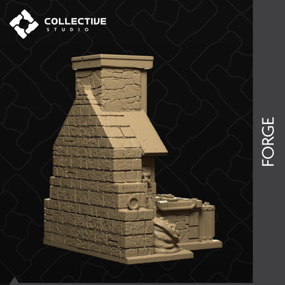 Forge | D&D Scatter Miniature | Collective Studio