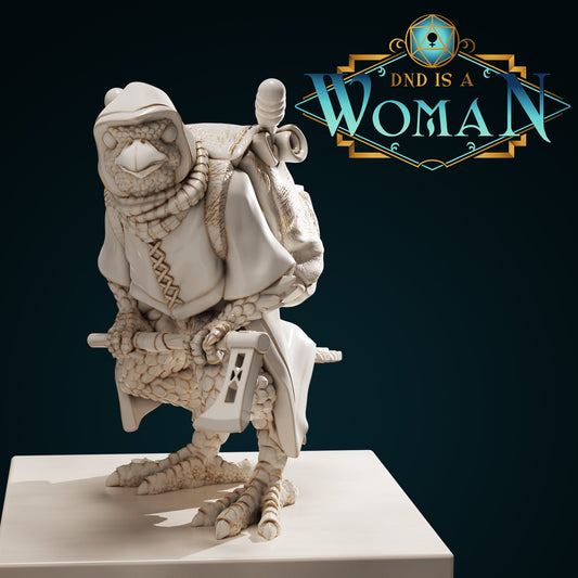 Kenku Ranger | D&D TTRPG Miniature | DnD Is A Woman | NO BASE