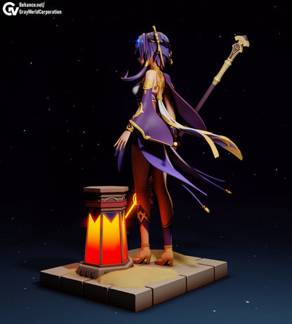 Candace | Resin Garage Kit Sculpture Anime Video Game Fan Art Statue | Gray World Corporation