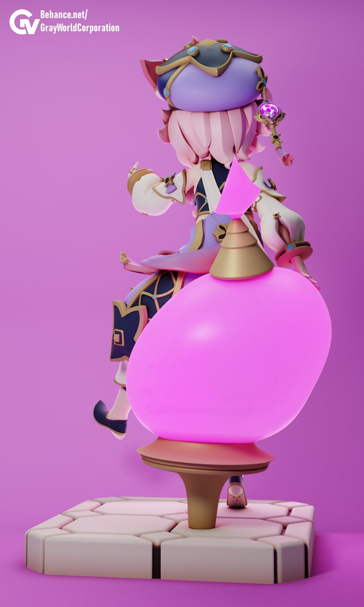 Dori | Resin Garage Kit Sculpture Anime Video Game Fan Art Statue | Gray World Corporation