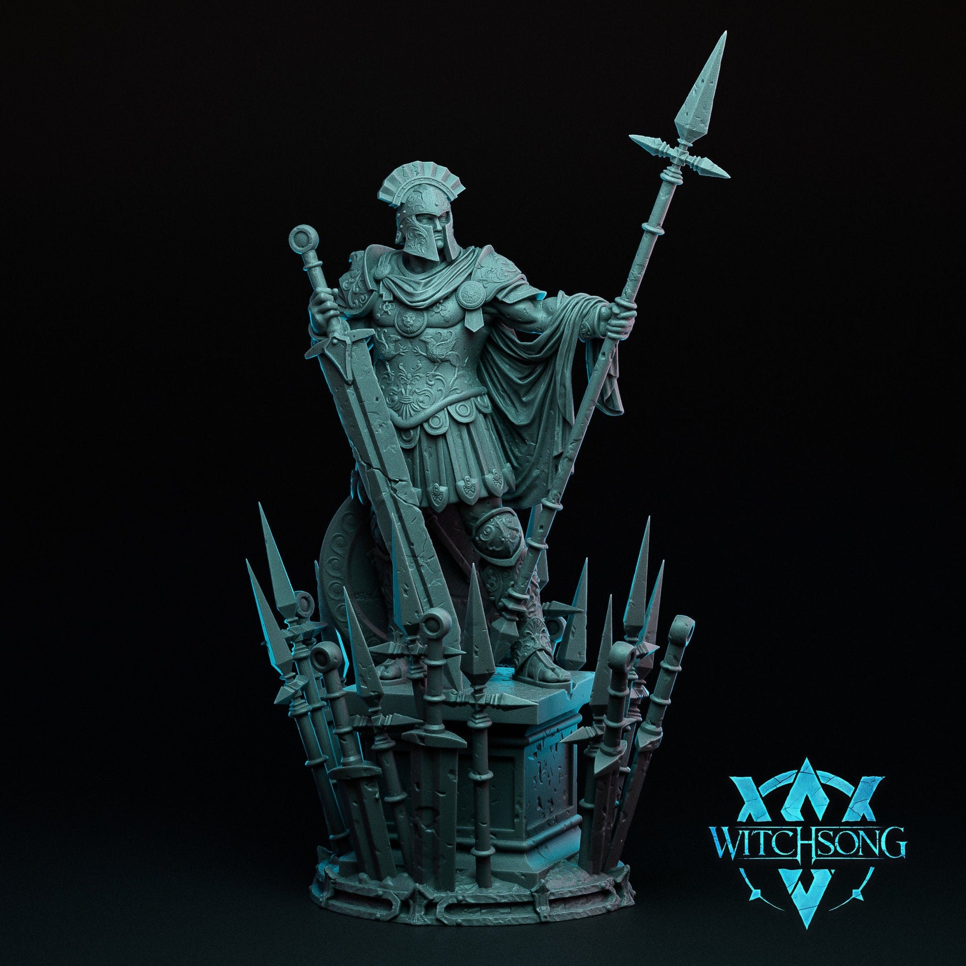 Stoneworn Sentry | Mini or Bust | D&D TTRPG Monster Miniature Statue | Witchsong Miniatures