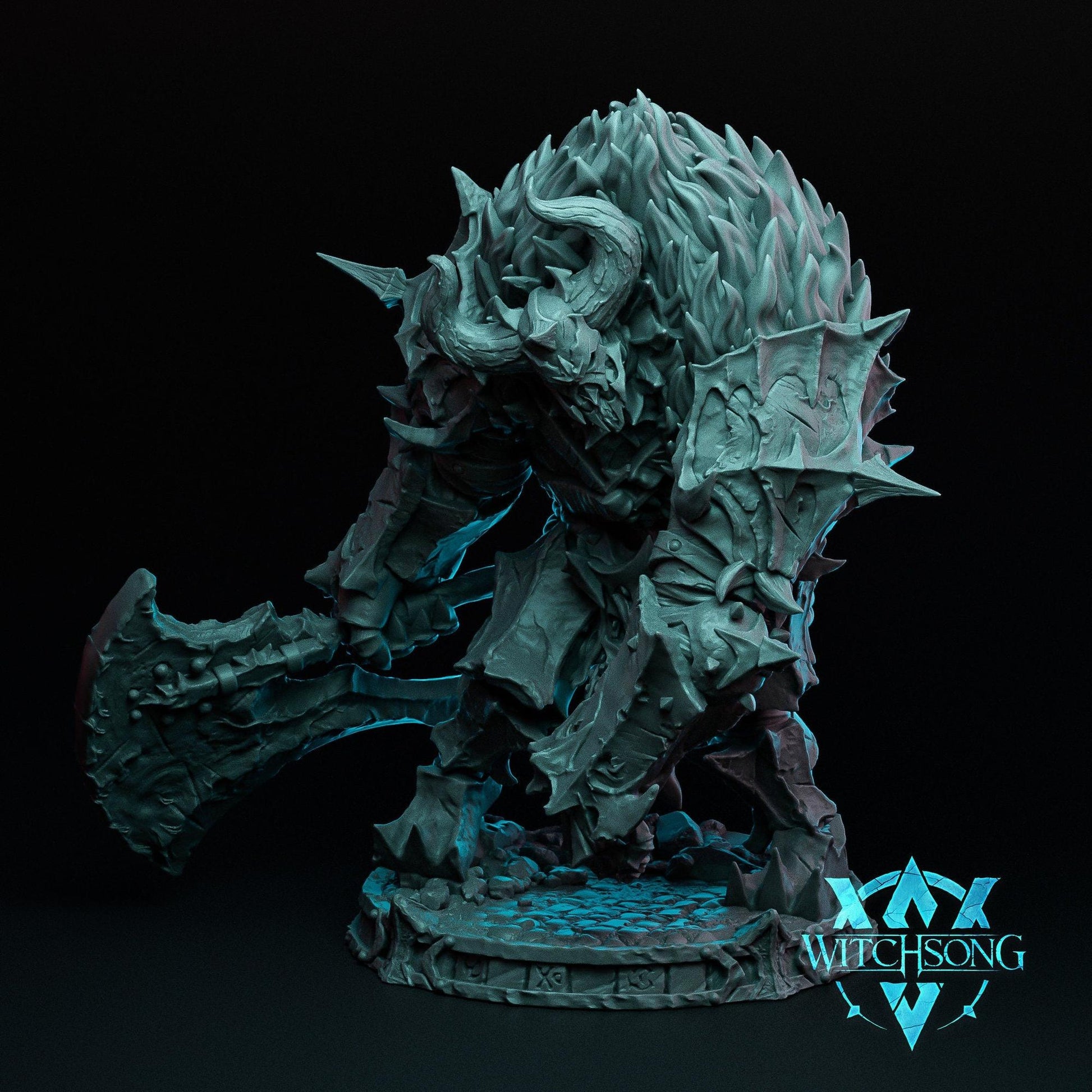 Lukus | Mini or Bust | D&D Monster Miniature Statue | Witchsong Miniatures