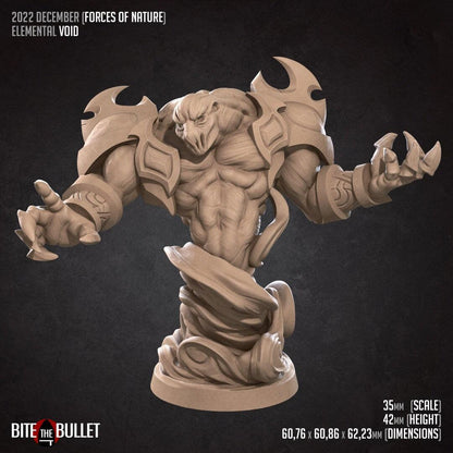 Elemental Void | TABLETOP SCALE | D&D TTRPG Miniature | Bite the Bullet