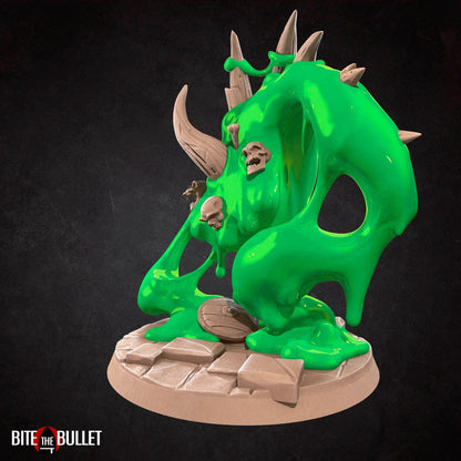 Elemental Slime | TABLETOP SCALE | D&D TTRPG Miniature | Bite the Bullet