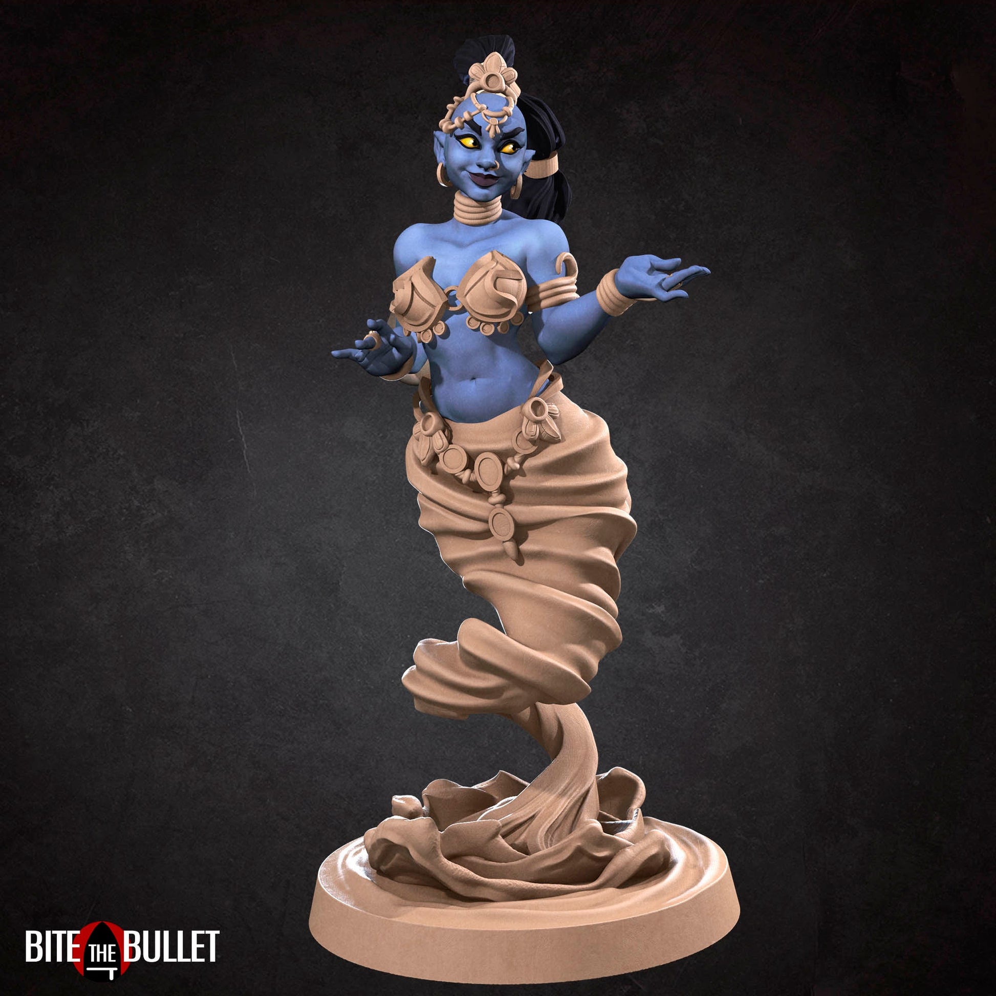 Exxotic Jasmine Genie | Pinup SFW NSFW Model Miniature | Bite the Bullet