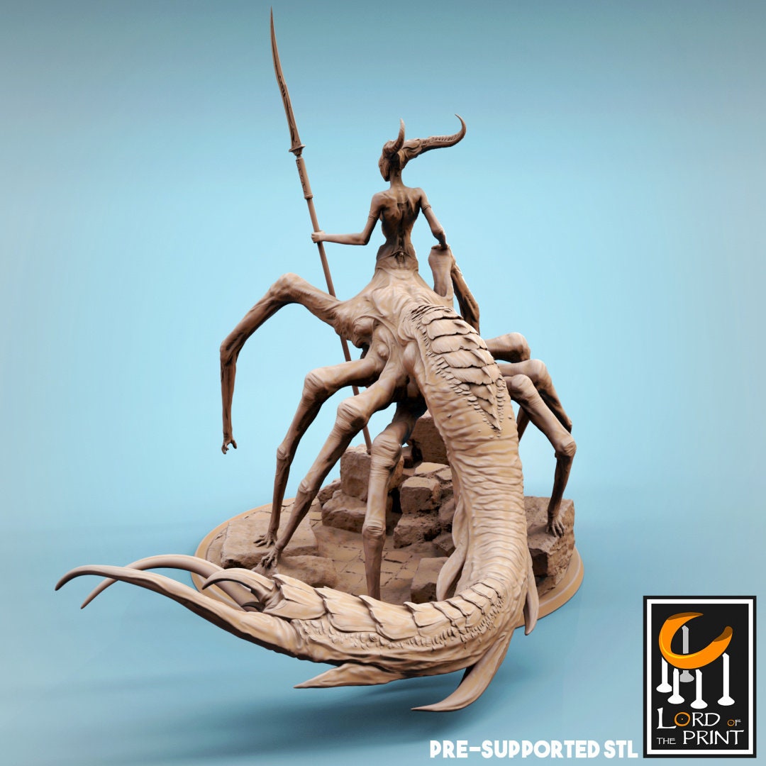 Mistress of Corruption | TABLETOP SCALE | TTRPG Monster Miniature | Rescale Miniatures