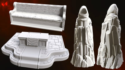 Stone Priest's Chapel | Playable 3D Printed Building | IMMORTA