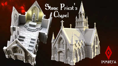 Stone Priest's Chapel | Playable 3D Printed Building | IMMORTA