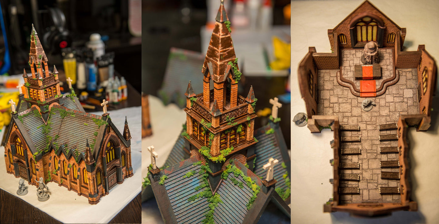 Stone Priest's Chapel | Playable 3D Printed Building | IMMORTA