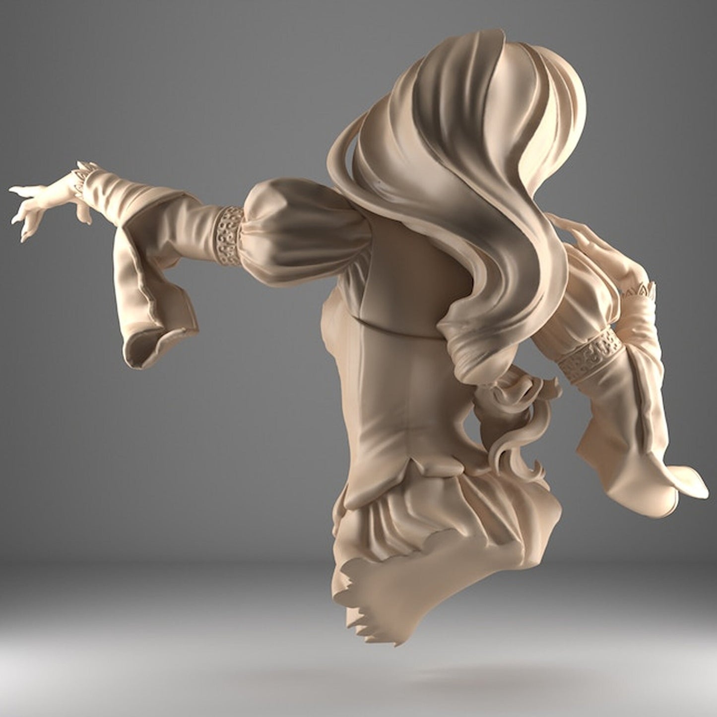 Dragoslava, Beautiful Witch | D&D TTRPG Fantasy Bust | Blackthorn Miniatures