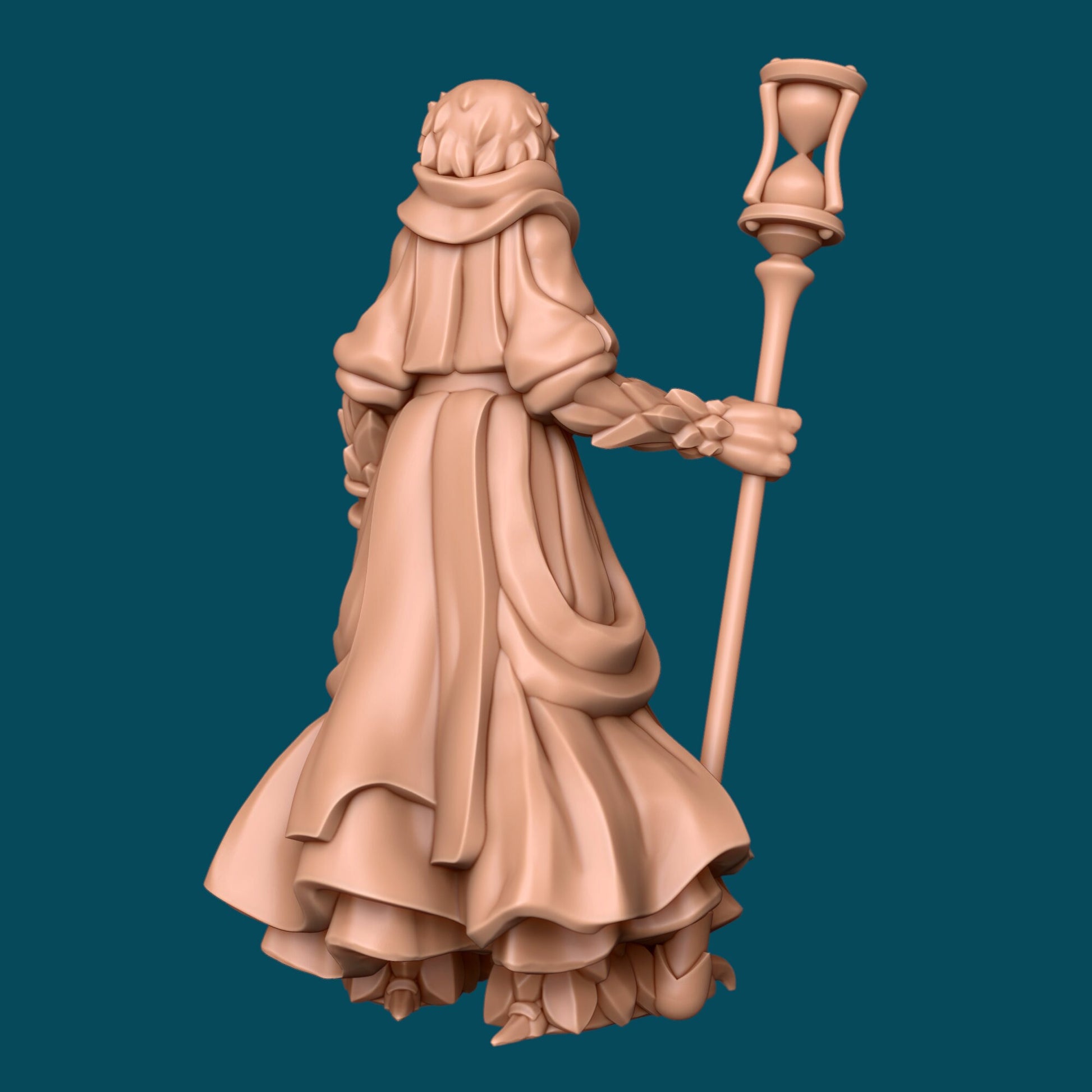 Netta, an Owl Lady | D&D TTRPG Miniature | Awkward Penguin Minis