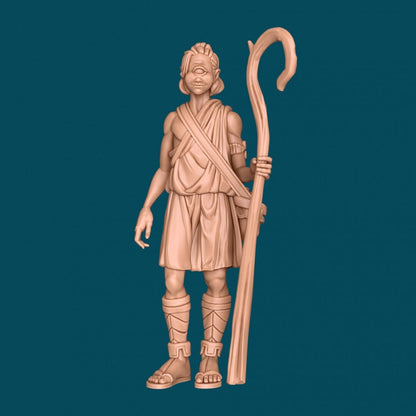 Arges, a Cyclops Teen | TTRPG D&D Miniature | Awkward Penguin Minis