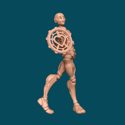 WWW, a Healer Robot | D&D TTRPG Miniature | Awkward Penguin Minis