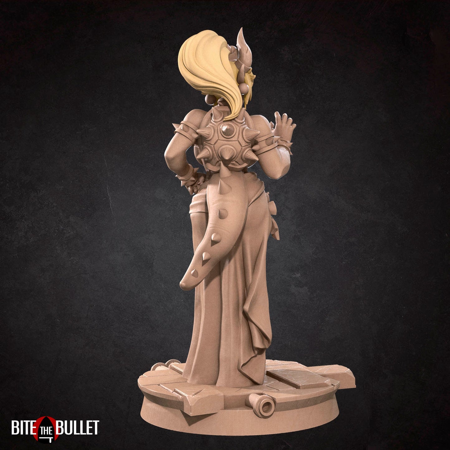 Exxotic Penelope, Tortle Princess | Pinup SFW NSFW Model Miniature | Bite the Bullet