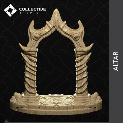 Altar | D&D Scatter Miniature | Collective Studio