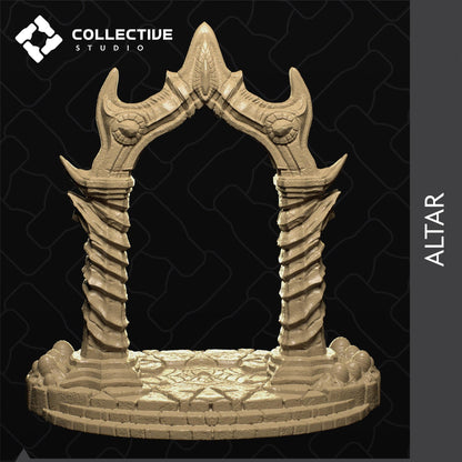 Altar | D&D Scatter Miniature | Collective Studio