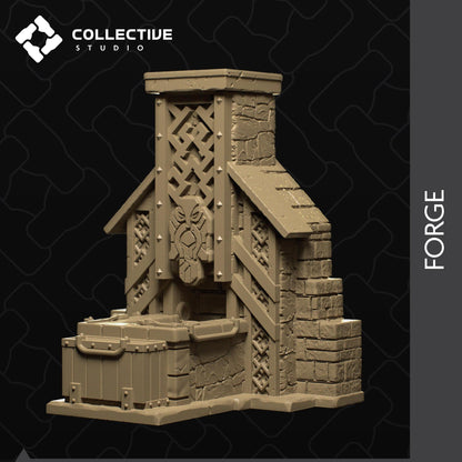 Forge | D&D Scatter Miniature | Collective Studio