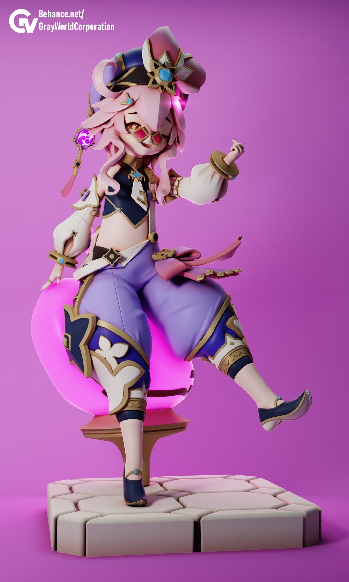 Dori | Resin Garage Kit Sculpture Anime Video Game Fan Art Statue | Gray World Corporation