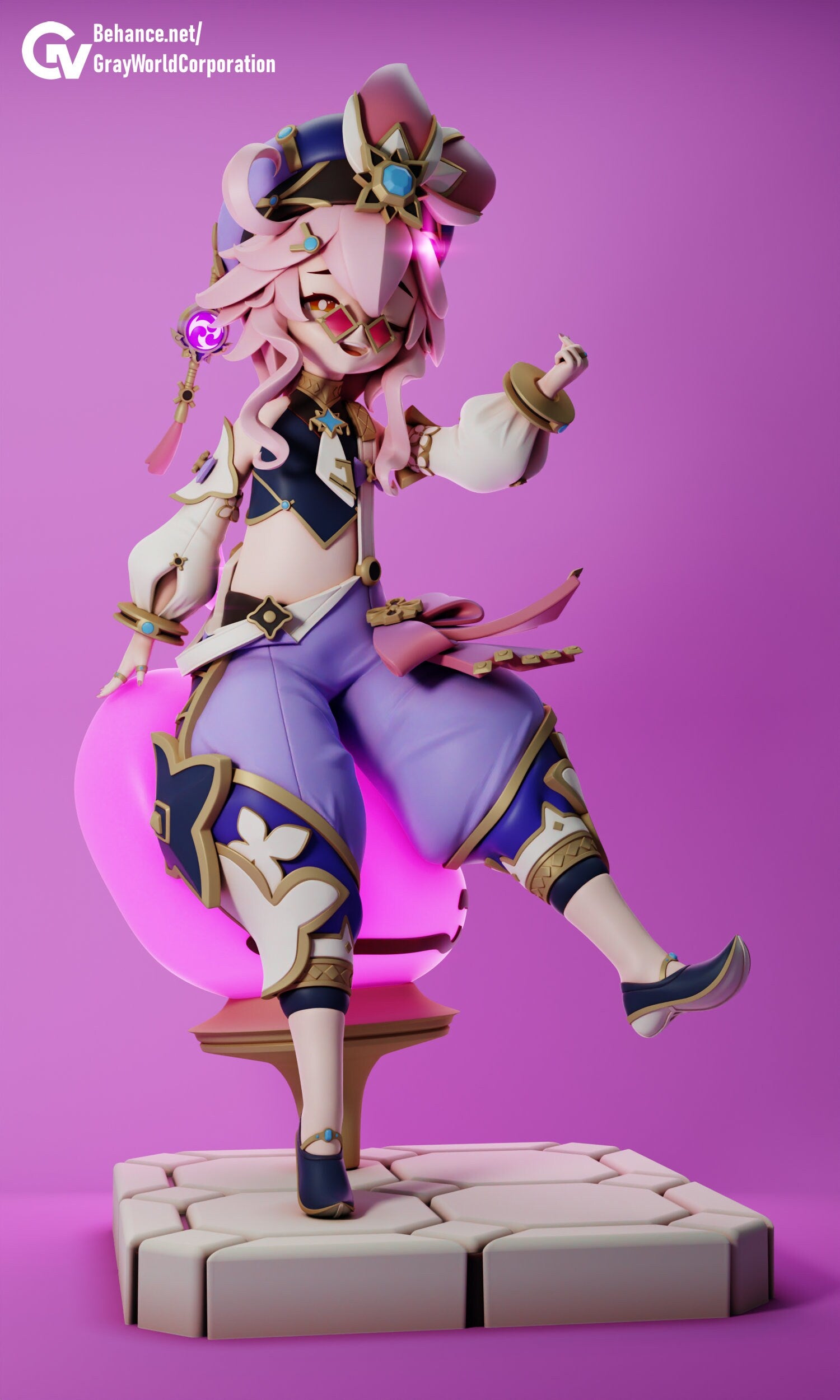 Dori | Resin Garage Kit Sculpture Anime Video Game Fan Art Statue | Gray World Corporation