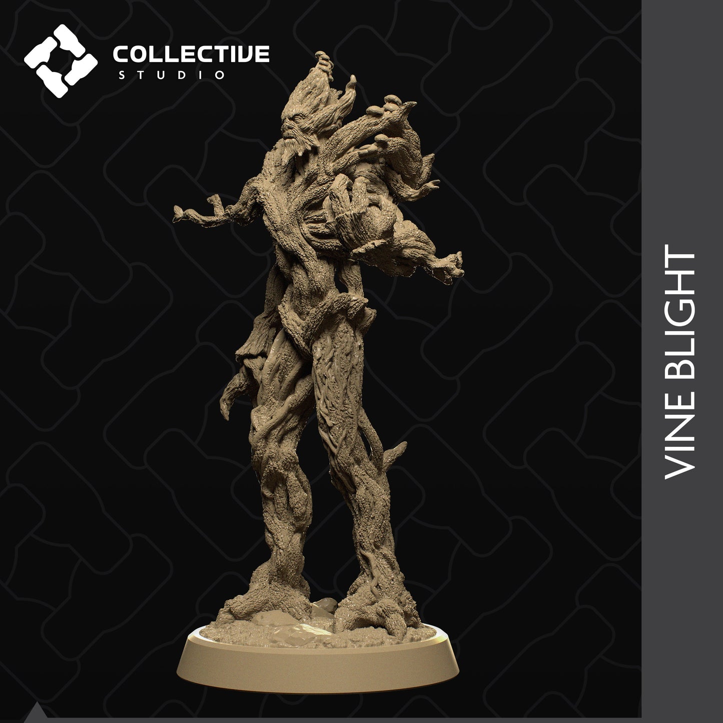 Vine Blight, Forest Monster | Tabletop Gaming Mini or Display Figure | Collective Studio