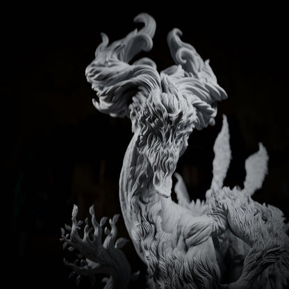 Forest Spirit, Boss Monster Nature Dragon | Tabletop or Display Scale | TTRPG Miniature | Cripta Studios