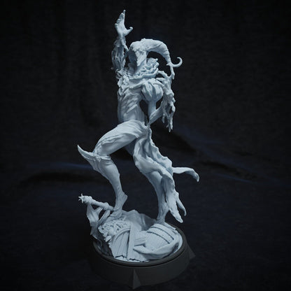 The Shatterer, Boss Monster Devil Jester | Tabletop or Display Scale | TTRPG Miniature | Cripta Studios
