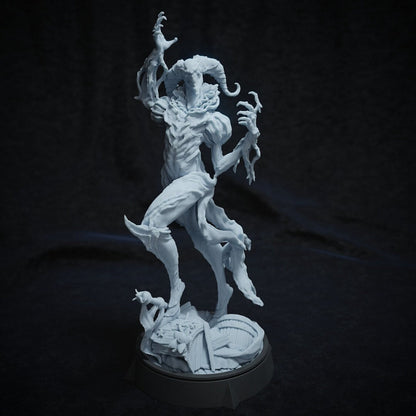 The Shatterer, Boss Monster Devil Jester | Tabletop or Display Scale | TTRPG Miniature | Cripta Studios