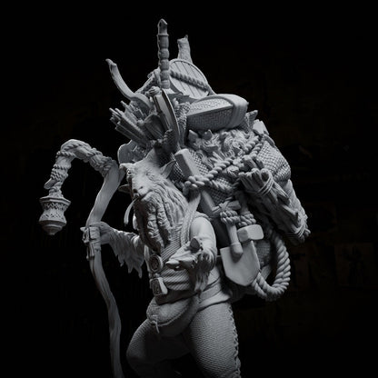 Peten Climber, Feywild Merchant | Tabletop, Display Scale, Bust | TTRPG D&D Miniature | Cripta Studios