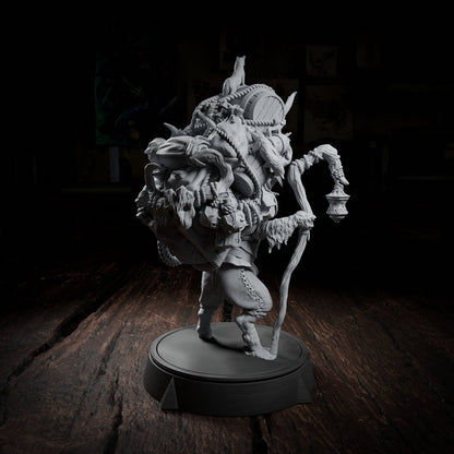 Peten Climber, Feywild Merchant | Tabletop, Display Scale, Bust | TTRPG D&D Miniature | Cripta Studios
