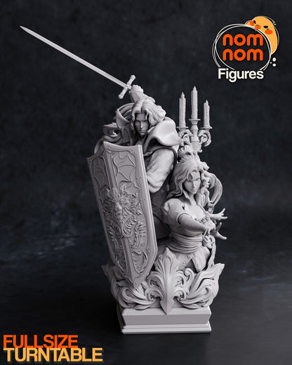 Midnight Harmony | Resin Garage Kit Figure Video Game Fan Art | Nomnom Figures