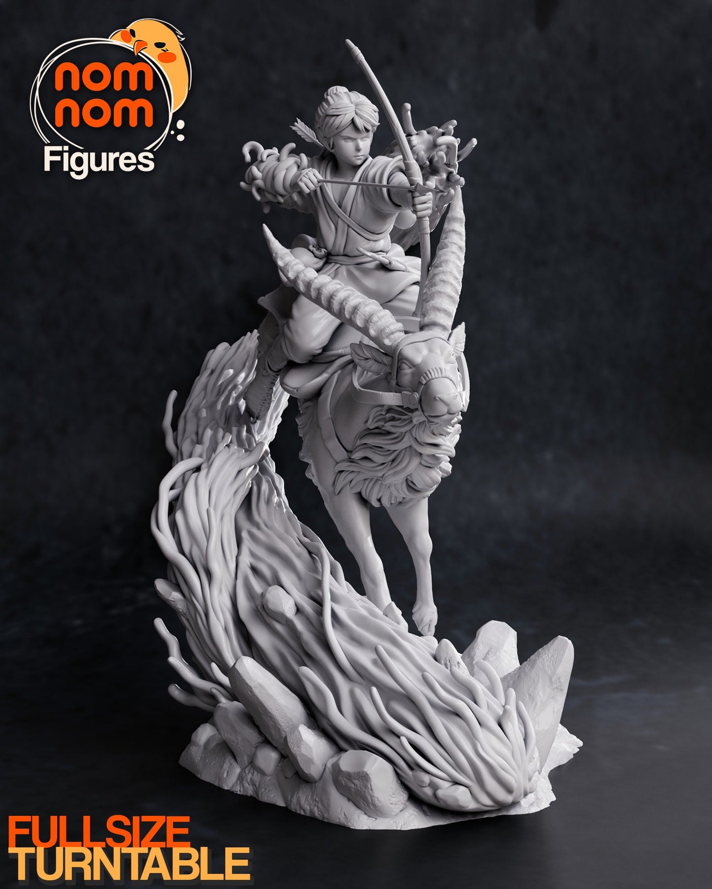 Cursed Prince | Resin Garage Kit Figure Anime Fan Art | Nomnom Figures