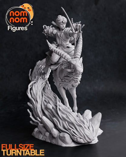 Cursed Prince | Resin Garage Kit Figure Anime Fan Art | Nomnom Figures