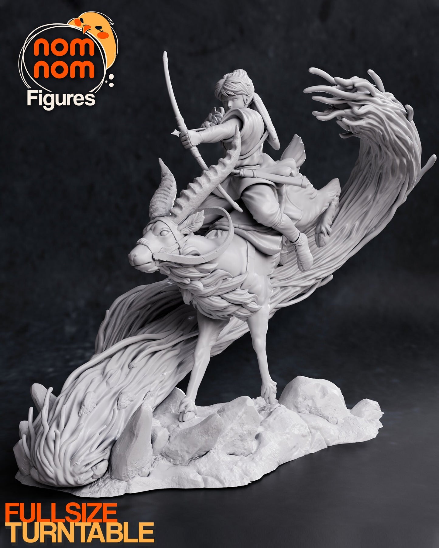 Cursed Prince | Resin Garage Kit Figure Anime Fan Art | Nomnom Figures