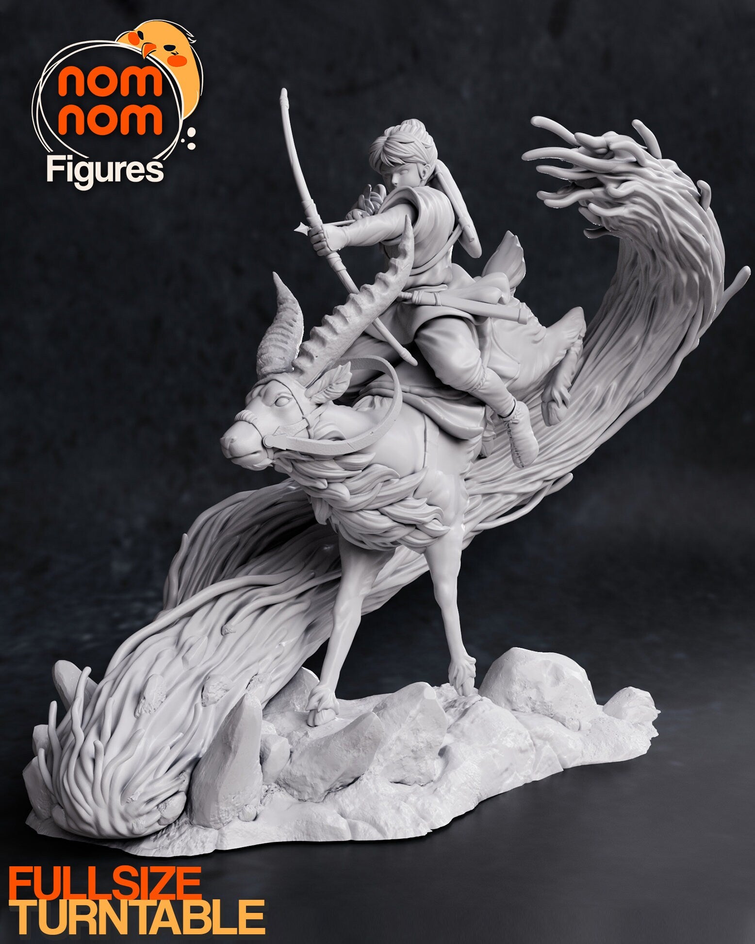 Cursed Prince | Resin Garage Kit Figure Anime Fan Art | Nomnom Figures