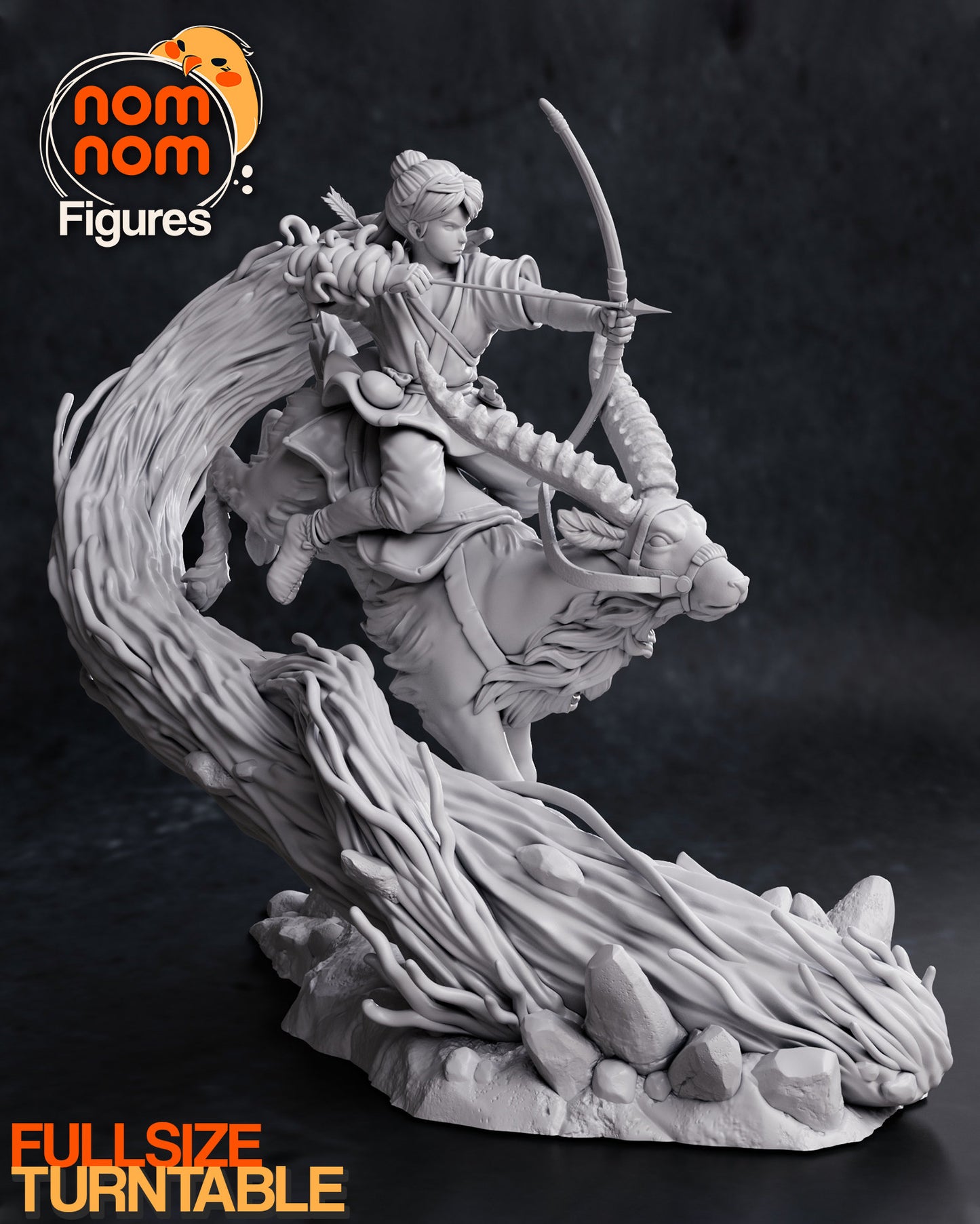 Cursed Prince | Resin Garage Kit Figure Anime Fan Art | Nomnom Figures