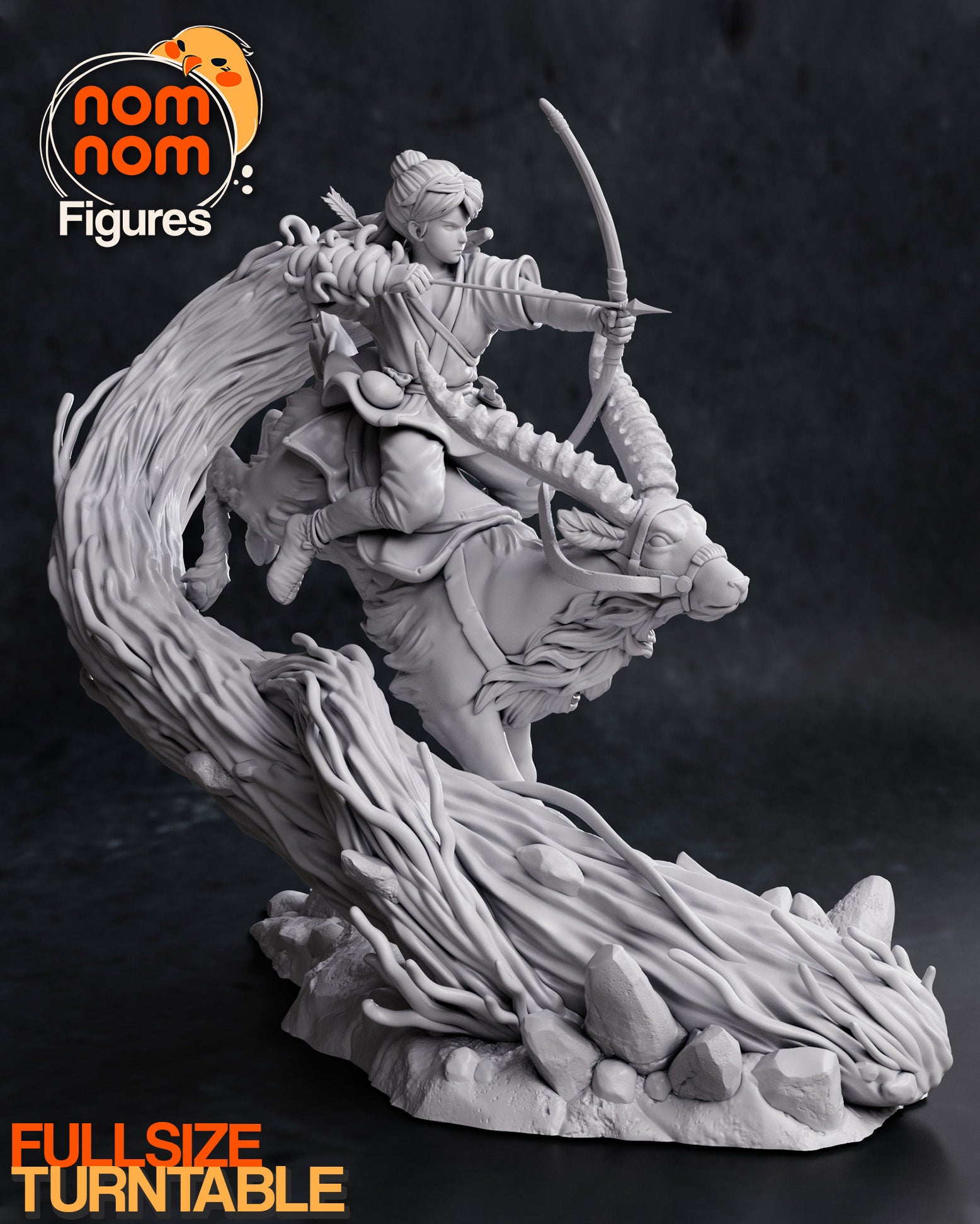 Cursed Prince | Resin Garage Kit Figure Anime Fan Art | Nomnom Figures