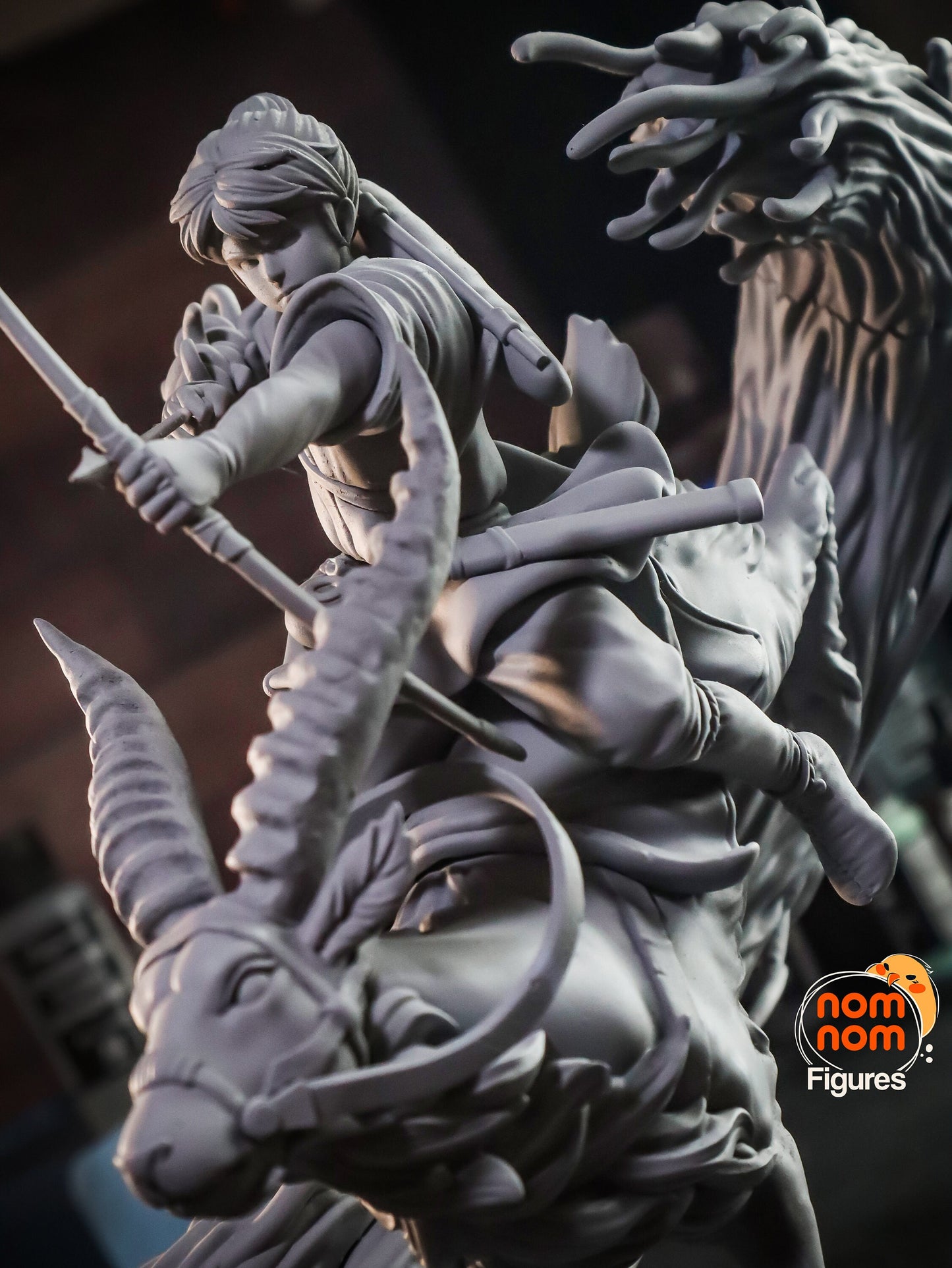 Cursed Prince | Resin Garage Kit Figure Anime Fan Art | Nomnom Figures