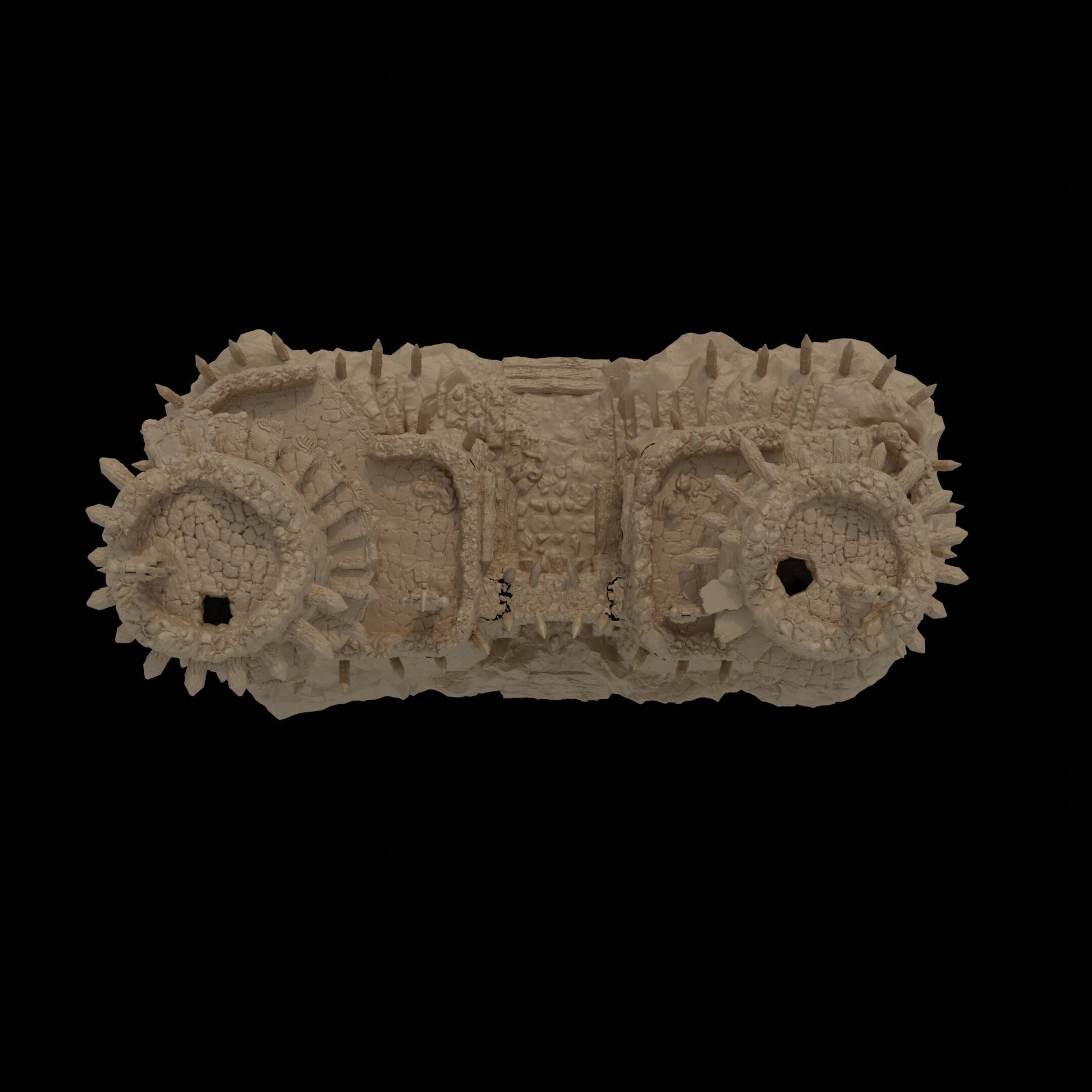 Small Orc Outpost | D&D TTRPG Playable 3D Printed Building Terrain Scenery | MiniatureLand