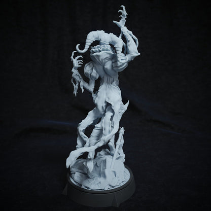 The Shatterer, Boss Monster Devil Jester | Tabletop or Display Scale | TTRPG Miniature | Cripta Studios