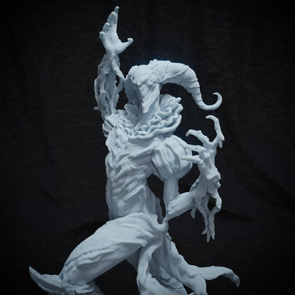 The Shatterer, Boss Monster Devil Jester | Tabletop or Display Scale | TTRPG Miniature | Cripta Studios