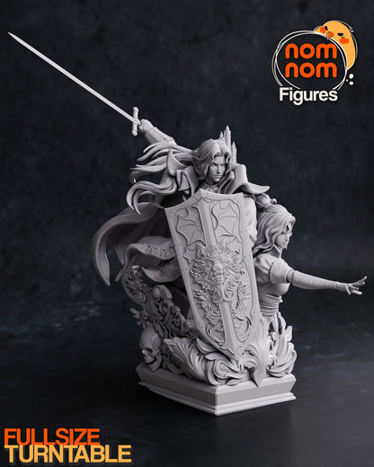 Midnight Harmony | Resin Garage Kit Figure Video Game Fan Art | Nomnom Figures