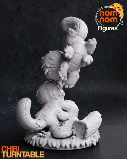 Flying Buffalos | Resin Garage Kit Figure Show Fan Art | Nomnom Figures