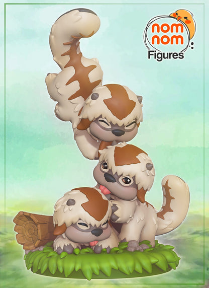 Flying Buffalos | Resin Garage Kit Figure Show Fan Art | Nomnom Figures