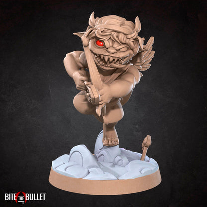 Goblin Cupid | TABLETOP SCALE | D&D TTRPG Pathfinder Miniature | Bite the Bullet