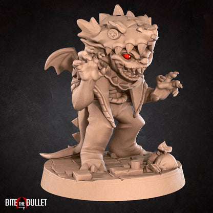 Goblin Thief | TABLETOP SCALE | D&D TTRPG Pathfinder Miniature | Bite the Bullet